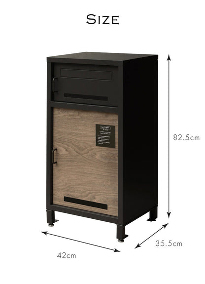 ポスト 宅配ボックス 一体型 錆びにくい ポスト付き ポスト 郵便ポスト 郵便受け 一戸建て用 大容量 スタンドポスト 置き型ポスト ポスト 大型 戸建て 屋外 スタンド 置き配 ボックス メールボックス