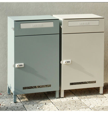 大容量 宅配ボックス ポスト 一体型 一戸建て用 ポスト付き ゼロリターンキー 郵便ポスト 郵便受け ダイヤル錠 置き配ボックス スタンドポスト 置き型ポスト ポスト 戸建て 宅配ロッカー(代引不可)