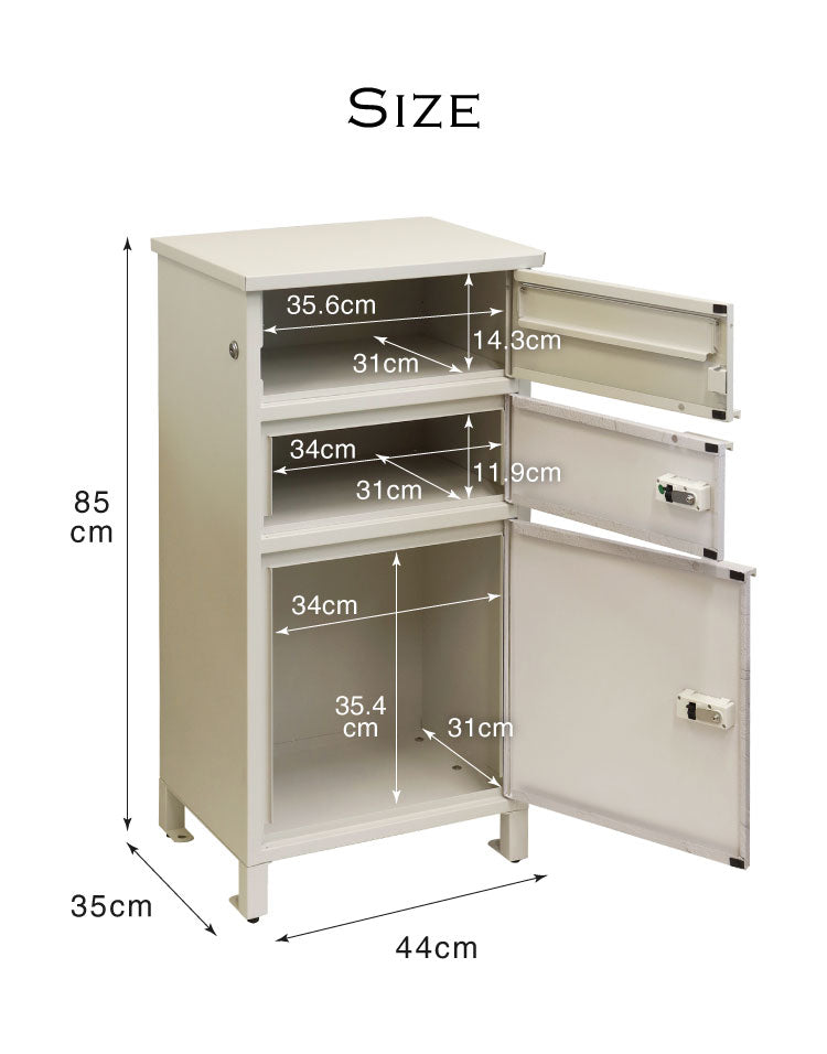 ポスト 宅配ボックス 郵便ポスト 一戸建て用 大容量 戸建て 置き型ポスト 北欧 おしゃれ エクステリア アンティーク メールボックス 鍵付き 新聞受け 郵便受け 屋外 自宅 置き配(代引不可)