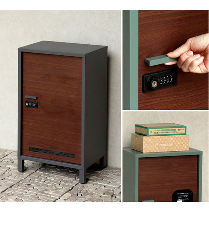 宅配ボックス Vasco ヴァスコ 盗難防止 ロック付き 宅配ボックス 大容量 大型 デリバリーボックス 郵便ポスト スタンドポスト 宅配 郵便 置き配 玄関 戸建て 一軒家 マンション アパート(代引不可)