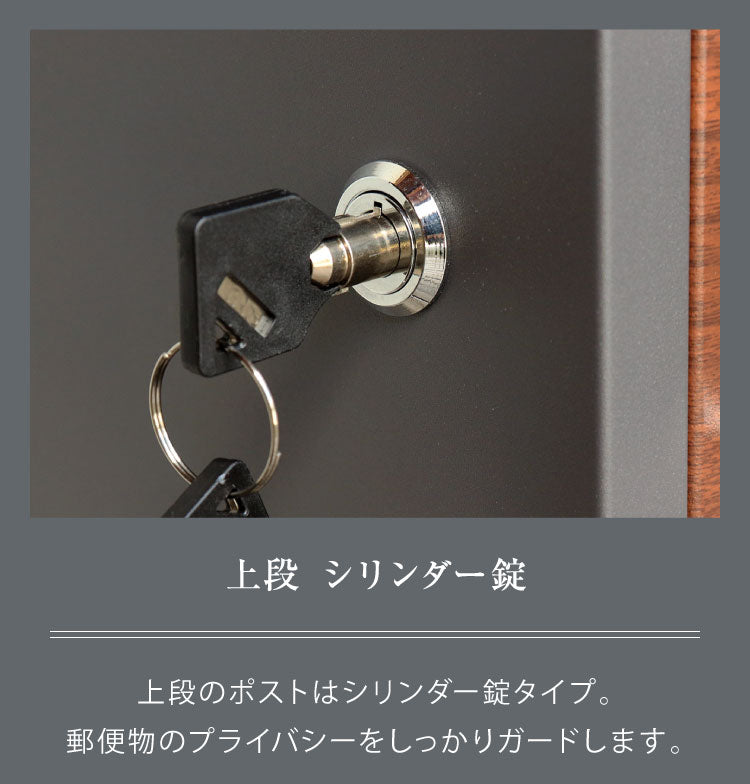 宅配ボックス付ポスト Dante 宅配ボックス ポスト スタンドポスト 宅配 郵便 郵便受け さびにくい 錆びにくい 大型 屋外 置き配 玄関 戸建て 省スペース コンパクト 大容量 ダンテ PBX-115 PBX-116(代引不可)