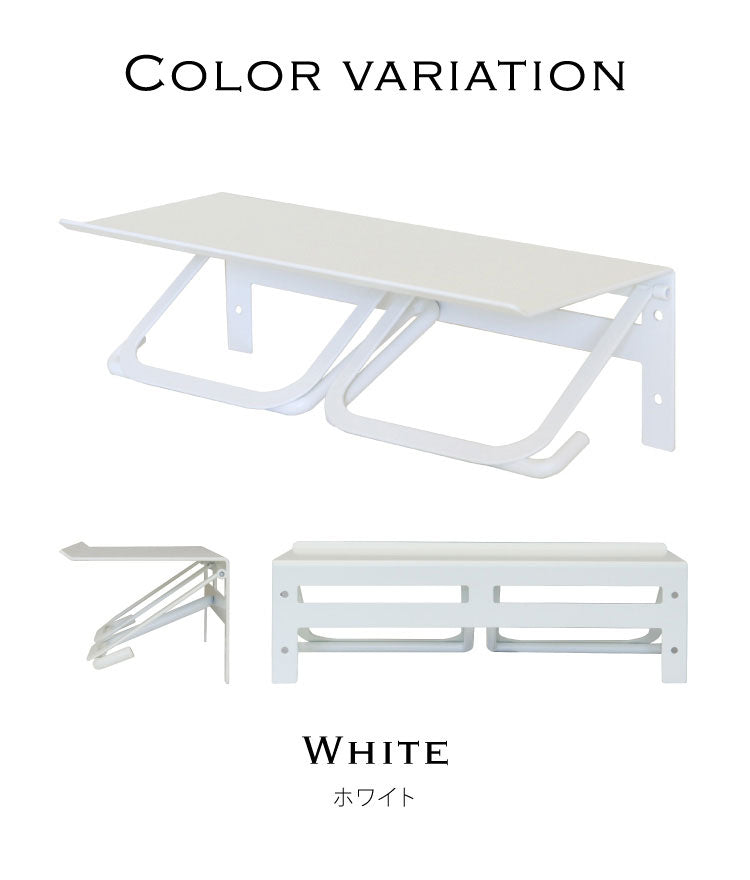 トイレットペーパーホルダー ダブル スチール 二連 アイアン マット シンプル おしゃれ 男前 かっこいい スタイリッシュ シック スマホ置き 収納 棚 ディスプレイ ブラック ホワイト シャンパン(代引不可)