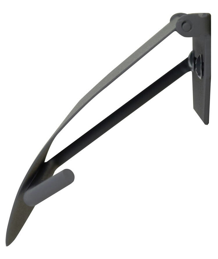 アイアントイレットペーパーホルダー シングルタイプ マット 一連 スチール 男前 かっこいい レトロ モノトーン カフェ風 アンティーク風 ヴィンテージ 北欧 おしゃれ 簡単設置 ネジ付き 錆びにくい(代引不可)