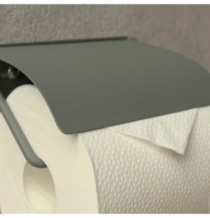 アイアントイレットペーパーホルダー シングルタイプ マット 一連 スチール 男前 かっこいい レトロ モノトーン カフェ風 アンティーク風 ヴィンテージ 北欧 おしゃれ 簡単設置 ネジ付き 錆びにくい(代引不可)