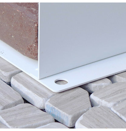 スタンドポスト 工事不要 シリンダー錠 郵便ポスト 郵便受け 新聞受け メールボックス ポスト 玄関 ブラック ホワイト レターパックライト 投函可能 おしゃれ 北欧 新築 一戸建て用 一軒家(代引不可)