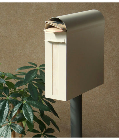 ポスト 置き型 スリム型 スタンド 郵便ポスト 前入れ後出し 裏蓋 一戸建て 鍵付き ダイヤル錠 A4 大容量 大きい ステンレス 北欧 門柱 置くだけ 埋め込み 郵便受け メールボックス 新聞受け おしゃれ(代引不可)