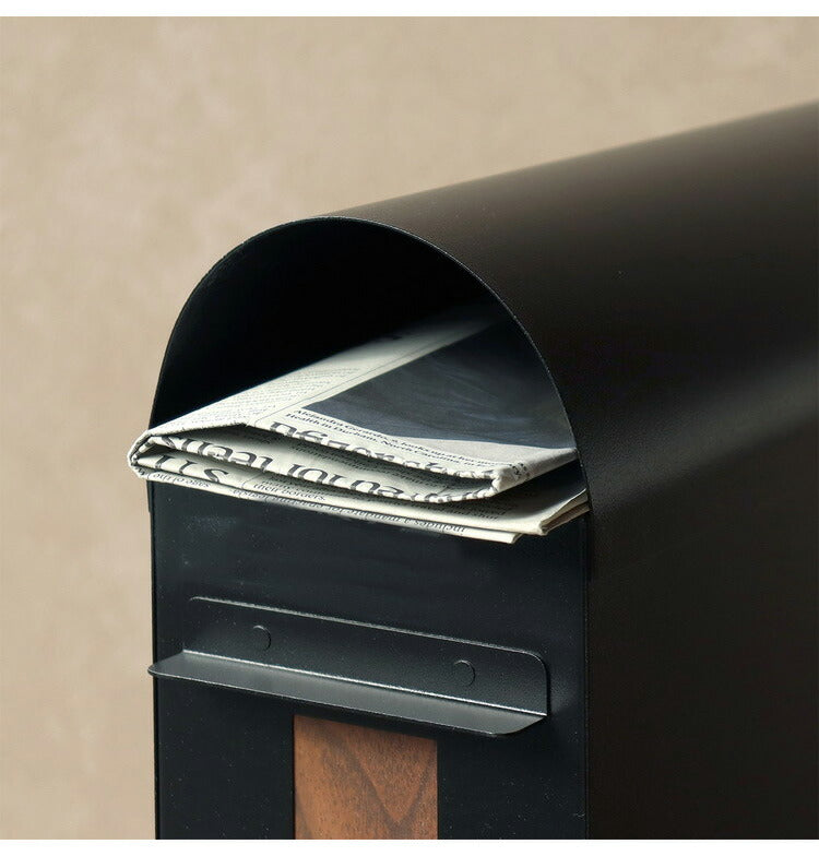 ポスト 置き型 スリム型 スタンド 郵便ポスト 前入れ後出し 裏蓋 一戸建て 鍵付き ダイヤル錠 A4 大容量 大きい ステンレス 北欧 門柱 置くだけ 埋め込み 郵便受け メールボックス 新聞受け おしゃれ(代引不可)