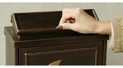 鋳物 スタンドポスト鳥 小鳥 郵便ポスト 郵便受け 新聞受け メールボックス ポスト 玄関 工事不要 アンティーク 投函可能 おしゃれ 北欧 ヴィンテージ レトロ シンプル かわいい(代引不可)