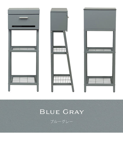 スタンドポスト スリット付き 郵便ポスト 郵便受け メールポスト メール便対応 大型 大きめ投函口 大容量 鍵付き 置き配対応 デリバリー 錆びにくい 一戸建て用 置き型 工事不要 シンプル おしゃれ(代引不可)