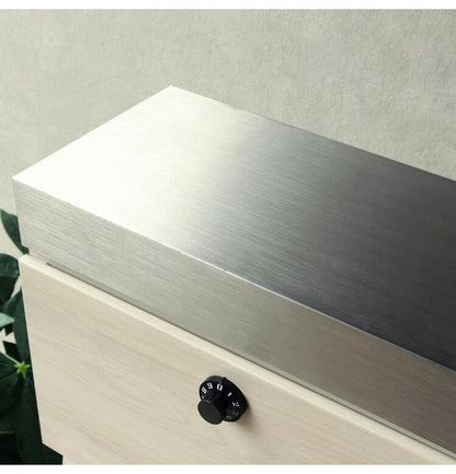 スタンドポスト ステンレス 木目調 郵便ポスト 郵便受け メール便 大きめ投函口 大容量 鍵付き 置き配対応 錆びにくい 一戸建て用 置き型 工事不要 シンプル スタイリッシュ おしゃれ 木目調 北欧風(代引不可)