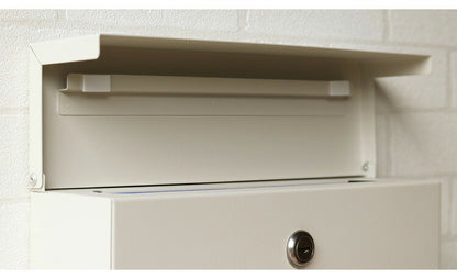 壁掛けポスト 鍵付き 郵便ポスト 確認窓付き 木目 A4サイズ 錆びにくい レターパック 大きめ投函口 大容量 フロントオープン式 ガルバナイズド加工 郵便受け 北欧 シンプル おしゃれ(代引不可)