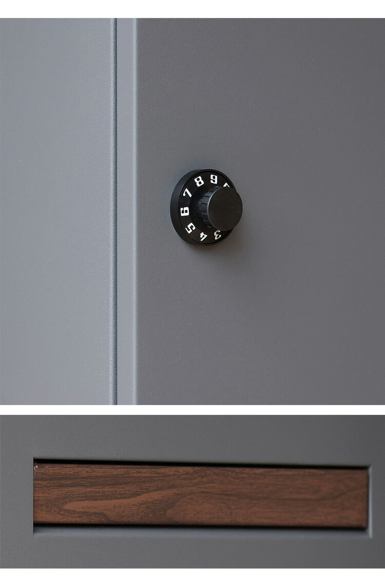 壁掛けポスト 鍵付き ダイヤルロック 錆びにくい ガルバナイズド加工 郵便ポスト 郵便受け おしゃれ 北欧風 木目 西海岸風 ヴィンテージ風 北欧 おしゃれ 人気 韓国インテリア(代引不可)
