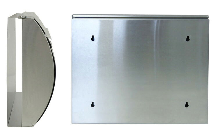 壁掛けポスト 郵便ポスト 大容量 ステンレス 大型 ポスト 壁掛け 壁付け メール便対応 ネコポス対応 一戸建て 鍵付き A4サイズ 北欧 レトロ 郵便 郵便受け メールボックス 新聞受け(代引不可)