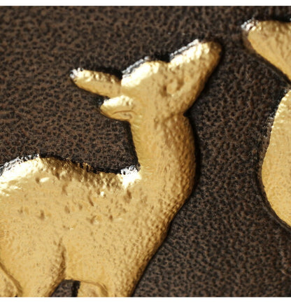 壁掛けポスト 鋳物製 鹿 郵便ポスト アンティーク風 鋳物 A4サイズ レターパック 大きめ 大容量 横開き扉 鋳造加工 ブロンズ グリーン ブラウン 郵便受け ヴィンテージ シンプル レトロ おしゃれ(代引不可)