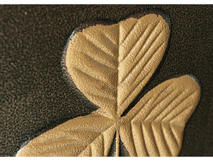 壁掛けポスト 鋳物製 クローバー 郵便ポスト アンティーク風 鋳物 A4サイズ レターパック 大きめ 大容量 横開き扉 鋳造加工 ブロンズ グリーン ブラウン 郵便受け ヴィンテージ シンプル(代引不可)