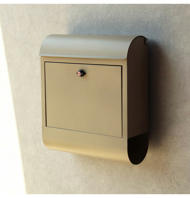 郵便ポスト 錆びにくい 鍵付き 壁掛けポスト ポスト 壁掛け ウォールポスト 壁付けポスト 郵便受け メールボックス 新聞受け 鍵付き 大容量 壁掛けタイプ 壁付けタイプ ポスト付き おしゃれ(代引不可)
