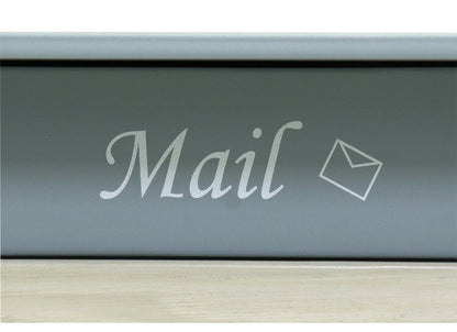 郵便ポスト 錆びにくい 鍵付き 壁掛けポスト ポスト 壁掛け ウォールポスト 壁付けポスト 郵便受け メールボックス 新聞受け 鍵付き 大容量 壁掛けタイプ 壁付けタイプ ポスト付き おしゃれ(代引不可)