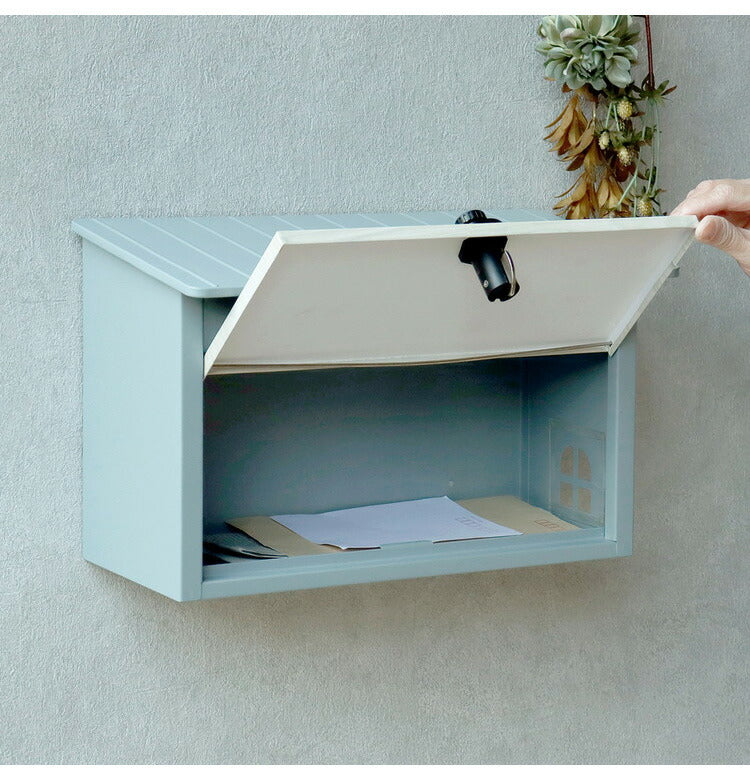 郵便ポスト 錆びにくい 鍵付き 壁掛けポスト ポスト 壁掛け ウォールポスト 壁付けポスト 郵便受け メールボックス 新聞受け 鍵付き 大容量 壁掛けタイプ 壁付けタイプ ポスト付き おしゃれ(代引不可)