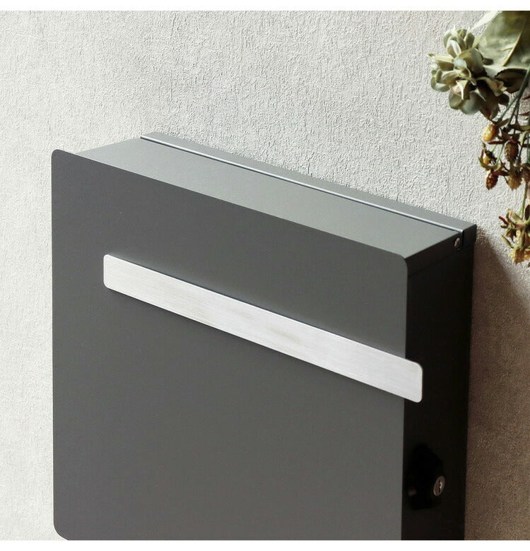 郵便ポスト A4サイズ対応 壁掛けポスト ポスト 壁掛け ウォールポスト 壁付けポスト 郵便受け メールボックス 新聞受け 鍵付き 大容量 壁掛けタイプ さびにくい 窓付 鍵付 壁付け 軽量 北欧(代引不可)