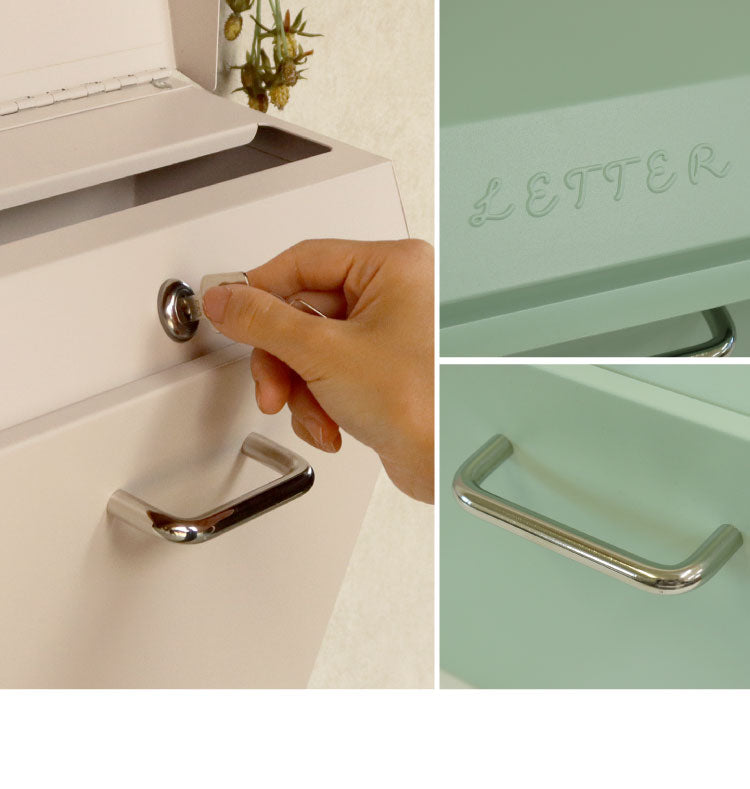 壁掛けポスト Dafne 壁掛け メールボックス 壁付け 宅配 郵便 郵便受け さびにくい 錆びにくい 小型 屋外 置き配 玄関 戸建て 省スペース コンパクト 大容量 一軒家 マンション アパート ダフネ(代引不可)