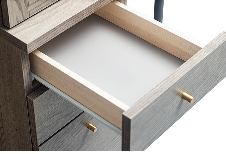 ドレッサー デスク 兼用 幅100cm キャビネット 化粧台 メイク台 引き出し 収納 コンパクト 木製 インテリア 机 リビング おしゃれ 北欧 かわいい 女性 テーブル(代引不可)