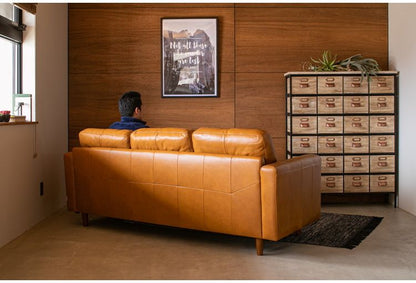 カウチソファ 3人掛け オットマン付き オイルレザー 完成品 高級感 おしゃれ 北欧 3P ソファ コーナー L字 革 2人掛け 3人用 2人用 ポケットコイル 新生活 一人暮らし(代引不可)