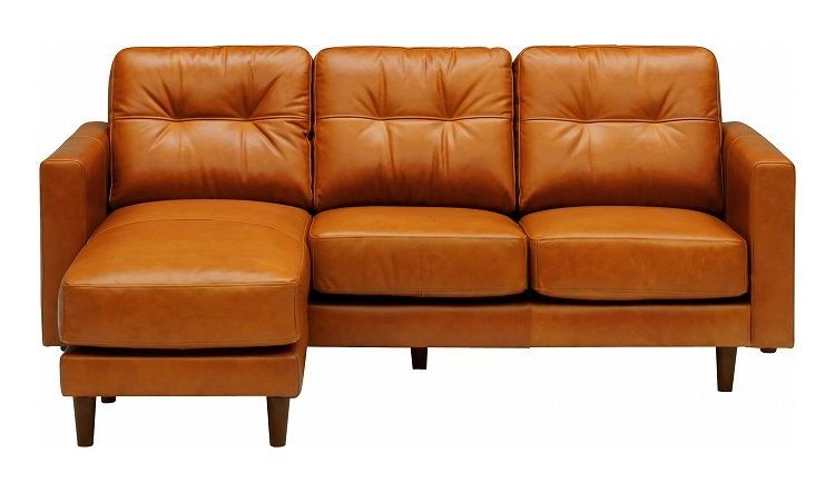 カウチソファ 3人掛け オットマン付き オイルレザー 完成品 高級感 おしゃれ 北欧 3P ソファ コーナー L字 革 2人掛け 3人用 2人用 ポケットコイル 新生活 一人暮らし(代引不可)