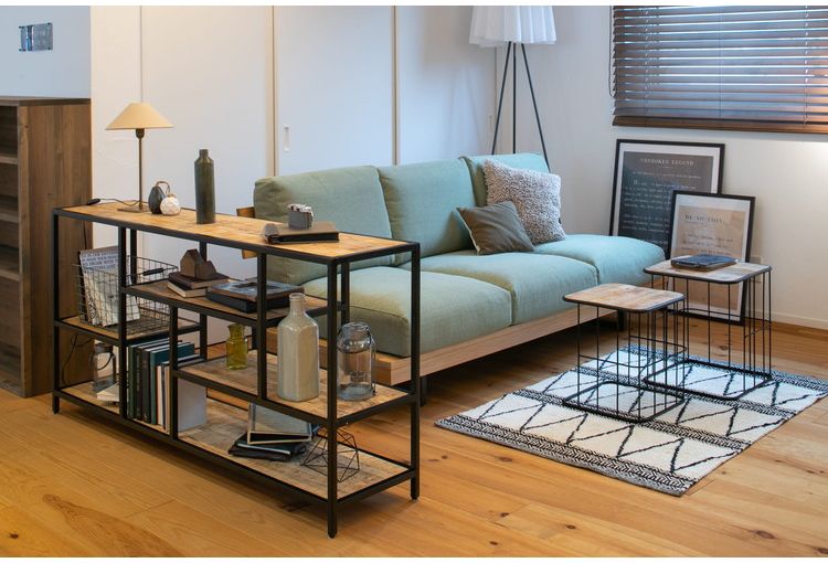 サイドテーブル アデル S・Mセット インテリア テーブル デスク 机 リビングテーブル つくえ サイドテーブル ナイトテーブル ソファーテーブル ベッドテーブル ミニテーブル ソファテーブル(代引不可)