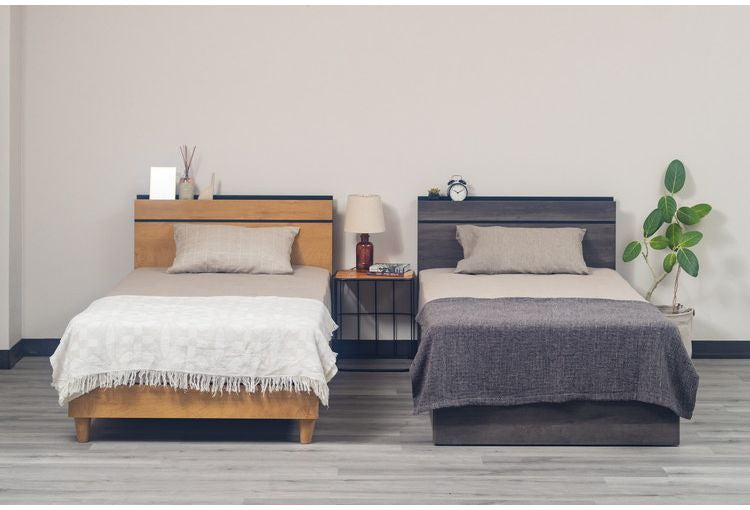 サイドテーブル S・M2点セット ナイトテーブル 天然木 アイアン シンプル ヴィンテージ おしゃれ 北欧 シンプル コンパクト新生活 一人暮らし(代引不可)