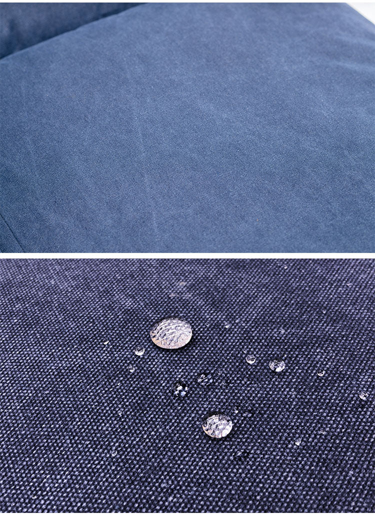 ソファ 3人掛け コットン100%帆布生地 撥水加工 木脚 完成品 おしゃれ 北欧 ハイバック シンプル かわいい 3人用 2人掛け 2人用 新生活 一人暮らし(代引不可)