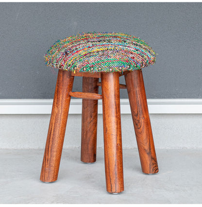 スツール キッズ 木製 天然木 シルク コットン 腰掛け いす 椅子 イス おしゃれ 北欧 モダン シンプル カラフル 新生活 一人暮らし(代引不可)