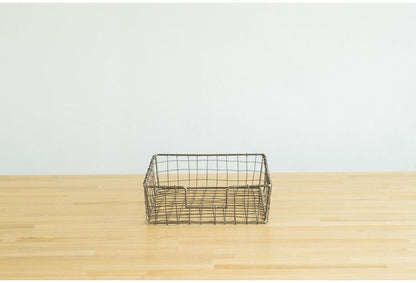 アンティーク ペーパートレー 洗面台 おしゃれ 北欧 ヴィンテージ レトロ シンプル 軽量 ワイヤー 新生活 一人暮らし(代引不可)