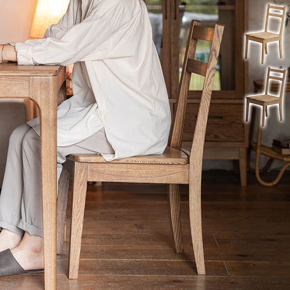 ダイニングチェア 単品 天然木 タモ無垢材 おしゃれ 北欧 オイル仕上げ イス いす 椅子 木製 木目 スツール ダイニング ienowa イエノア(代引不可)