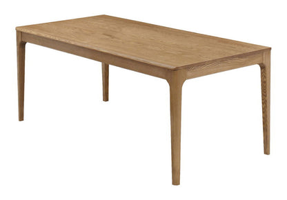 ダイニングテーブル 幅180cm 天然木 タモ無垢材 オイル仕上げ おしゃれ 北欧 シンプル 木目 木製 新生活 6人掛け 6人用 ienowa イエノア(代引不可)