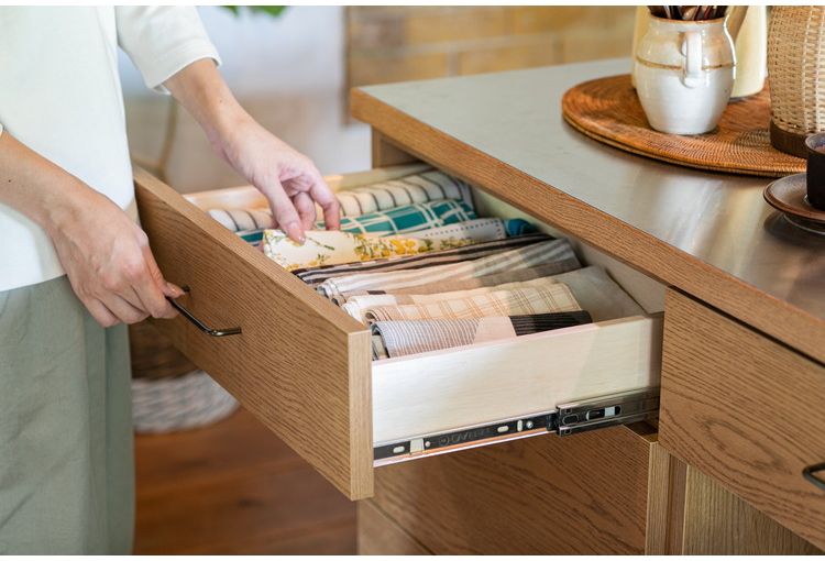 ワイズ 幅60cm レンジ台 日本製 スライド棚 天然木 シンプル キャビネット カウンター チェスト おしゃれ 北欧 かわいい シンプル 新生活 一人暮らし(代引不可)