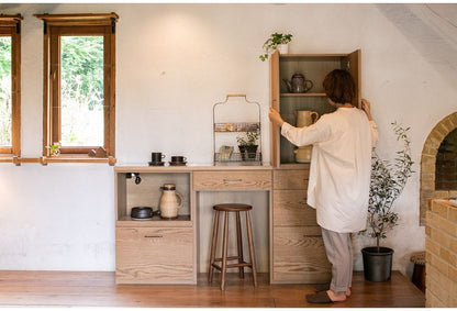 ワイズ幅60cm 引き出し1杯 オープンタイプ カウンター キャビネット おしゃれ 北欧 かわいい シンプル 新生活 一人暮らし(代引不可)