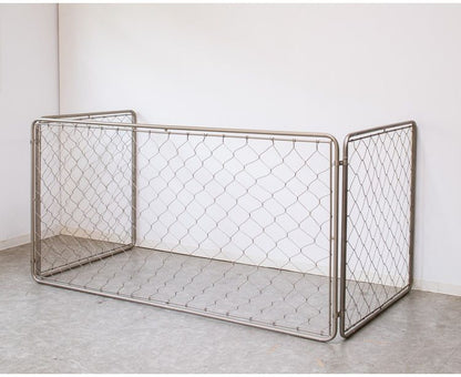 【5%OFF】アメリカンフェンス 90×90cm 正方形 フェンス アイアン 室内 屋外 アンティーク調 おしゃれ 北欧 ヴィンテージ シンプル ガーデン 庭 屋内(代引不可)