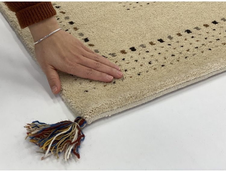 60×90ギャッベマットDESERT インテリア ラグ カーペット ラグマット ラグカーペット リビング 絨毯 玄関マット 玄関 ミニマット(代引不可)