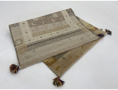 60×90ギャッベマットSNOW インテリア ラグ カーペット ラグマット ラグカーペット リビング 絨毯 玄関マット 玄関 ミニマット(代引不可)