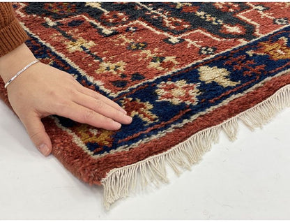 60×90トライバルマットMADRAS インテリア ラグ カーペット ラグマット ラグカーペット リビング 絨毯 玄関マット 玄関 ミニマット(代引不可)