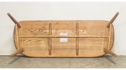 ダイニング用ベンチ 幅112cm 背もたれなし 天然木 木製 木目 2人掛け ダイニングベンチ 食堂ベンチ 法人 おしゃれ 北欧 レトロ カフェ風 ienowa イエノア(代引不可)