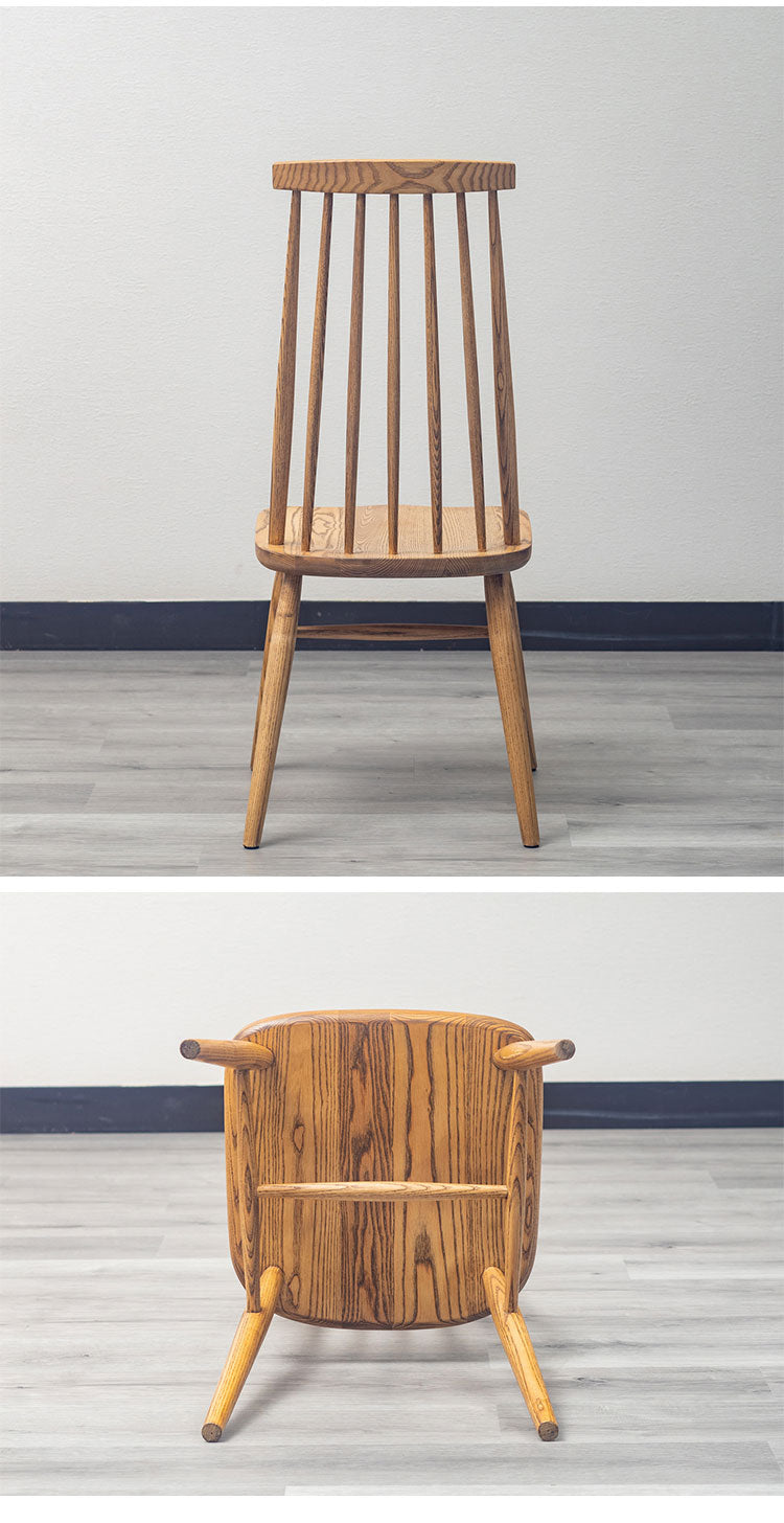 ダイニングチェア 選べる2タイプ 2脚セット ハイバック 天然木 おしゃれ 北欧 かわいい 木製 アッシュ材 シンプル 新生活 一人暮らし(代引不可)