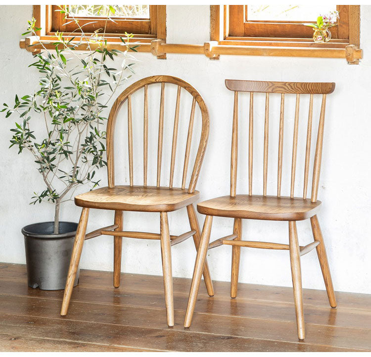 ダイニングチェア 食堂椅子 法人 Aタイプ Bタイプ アッシュ無垢材 天然木 木製 木目 おしゃれ 北欧 シンプル オイル仕上げ 新生活 ienowa イエノア(代引不可)