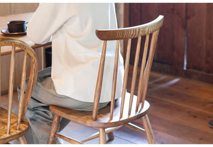 ダイニングチェア 食堂椅子 法人 Aタイプ Bタイプ アッシュ無垢材 天然木 木製 木目 おしゃれ 北欧 シンプル オイル仕上げ 新生活 ienowa イエノア(代引不可)