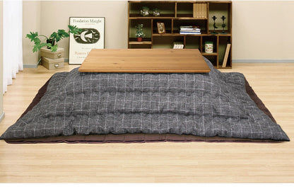 こたつテーブル 幅135cm 長方形 継脚2段 高さ調節可能 シンプル 座卓 節電 省エネ インテリア おしゃれ 北欧 リビング ダイニング コタツ 炬燵 木製 センターテーブル ローテーブル コンパクト(代引不可)