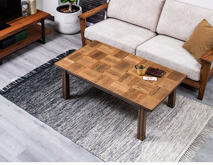 こたつテーブル 幅120cm 長方形 節電 省エネ インテリア おしゃれ デザイン 北欧 リビング ダイニング コタツ 炬燵 木製 センターテーブル ローテーブル コンパクト 一人暮らし オールシーズン(代引不可)