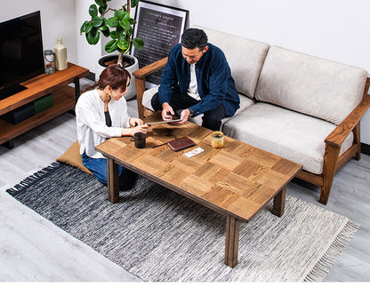 こたつテーブル 幅135cm 長方形 節電 省エネ インテリア おしゃれ 北欧 デザイン リビング ダイニング コタツ 炬燵 木製 センターテーブル ローテーブル コンパクト 一人暮らし オールシーズン(代引不可)