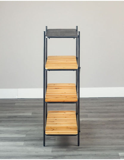 90シェルフ4段 トリニティ(九) オープンラック ディスプレイラック 本棚 シェルフ デスクラック 見せる収納 おしゃれ ラック リビング(代引不可)