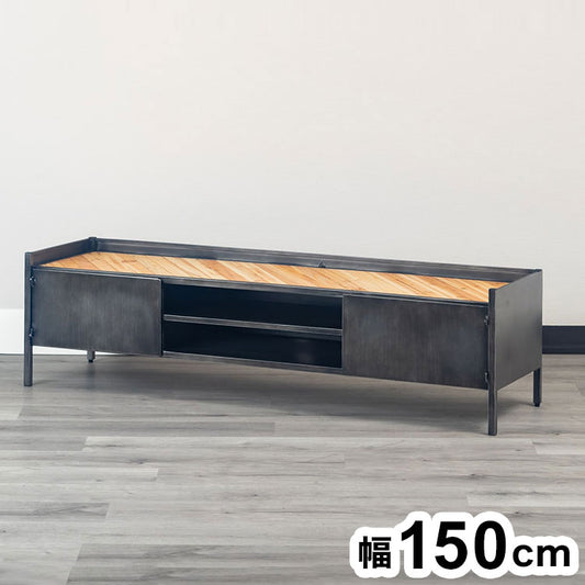 150TVボード トリニティ(九) テレビ台 おしゃれ ローボード テレビボード テレビラック TV台 収納 TVボード(代引不可)