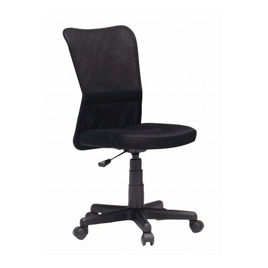 オフィスチェア ガス圧昇降 昇降式 高さ調節 シンプル 肘無し チェア 会議室 会社 椅子 いす(代引不可)